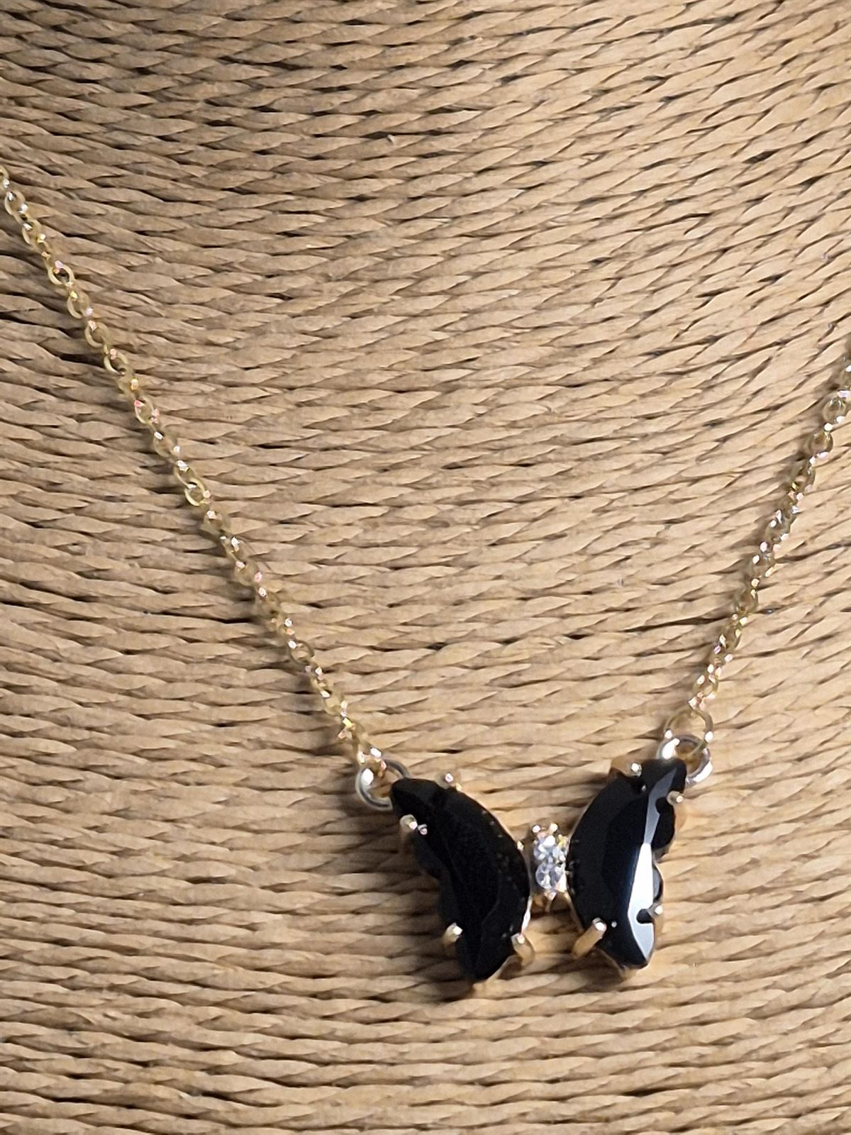 Collar Mariposa Negra - Imagen 2