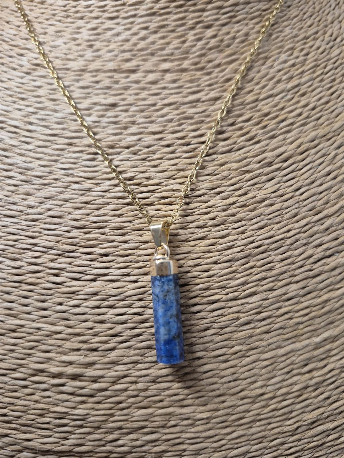 Collar piedra Azurita - Imagen 1