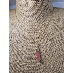 Collar piedra cuarzo - Imagen 1