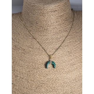 Collar piedra malaquita - Imagen 1