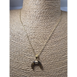 Collar piedra Ojo de Tigre - Imagen 1