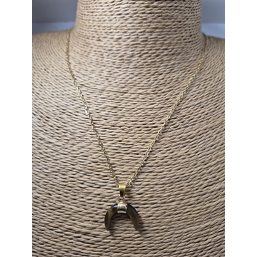 Collar piedra Ojo de Tigre - Imagen 1