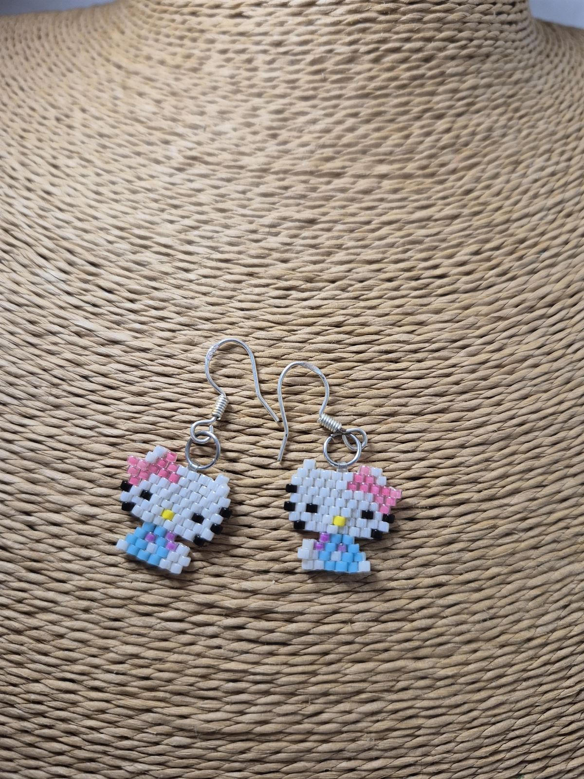 Pendientes Miyuki Hello Kitty - Imagen 1